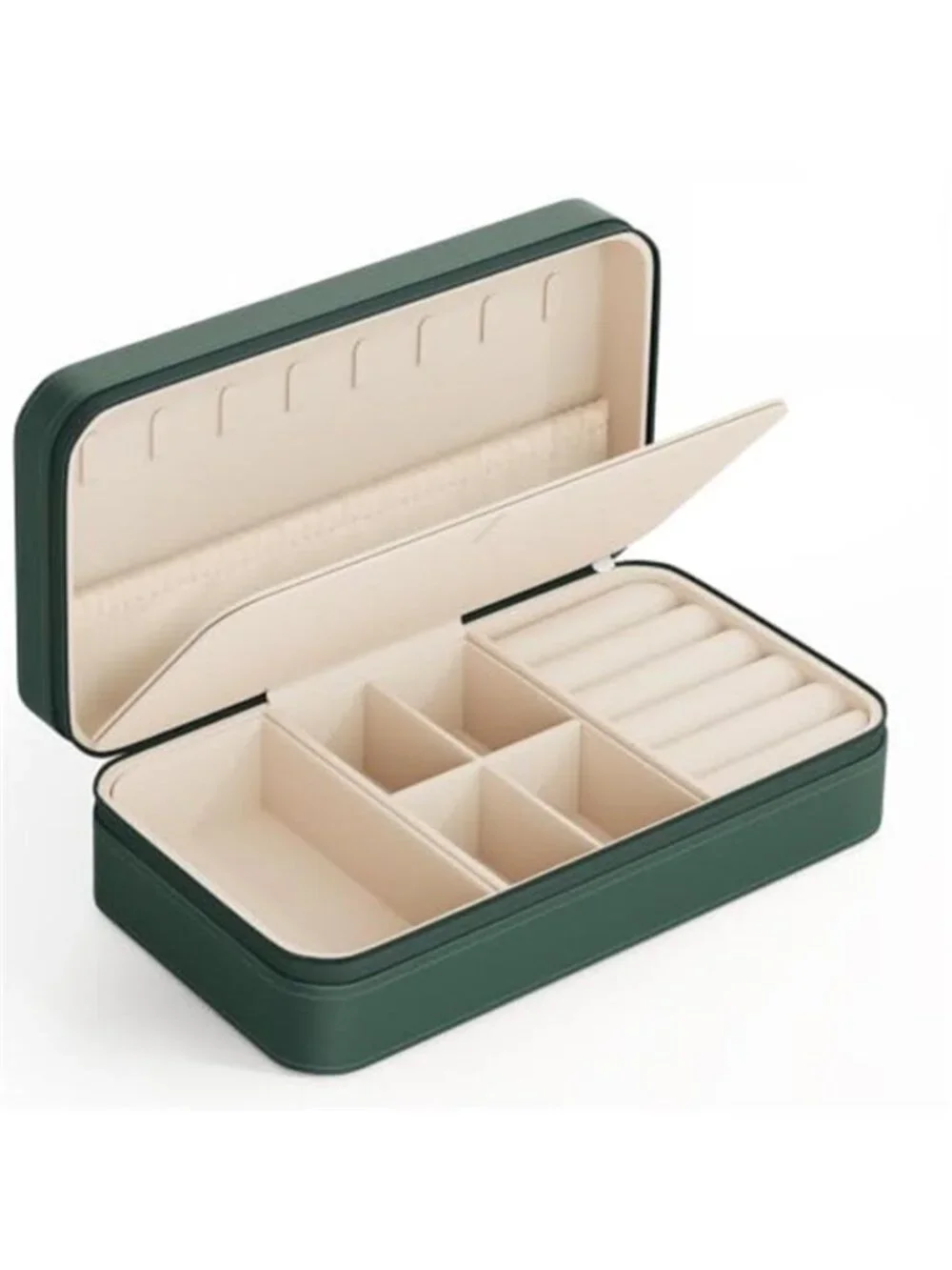 Travel Jewelry Box Portable Organizer Ring Earring Necklace Bracelet Storage Box